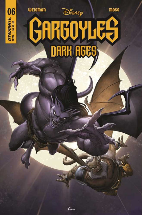 Gargoyles Dark Ages #6 Cover A Crain Dynamite Entertainment