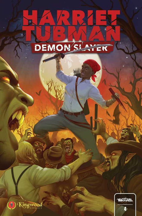 Harriet Tubman Demon Slayer #4 Cover A Barna Mature