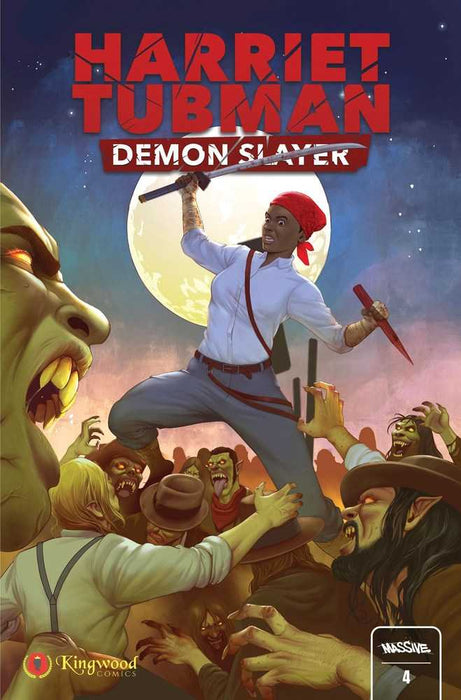 Harriet Tubman Demon Slayer #4 Cover C Barna Color Mature