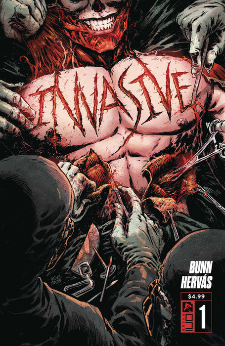 Invasive #1 Of 4 Cover C Brian Level Variant Mature