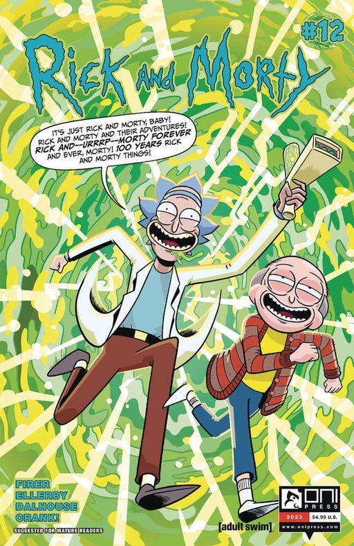 Rick And Morty #12 Cover A Ellerby Mature