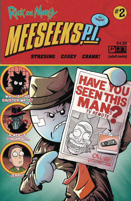 Rick And Morty Meeseeks Pi #2 Cover A Stresing Mature