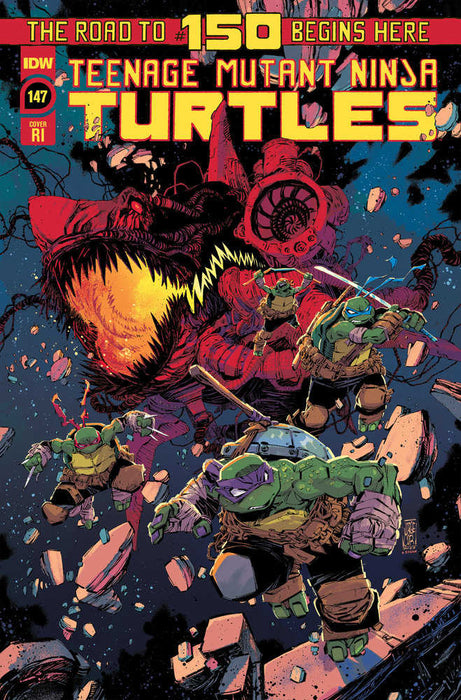 Teenage Mutant Ninja Turtles #147 Variant Ri 10 Corona