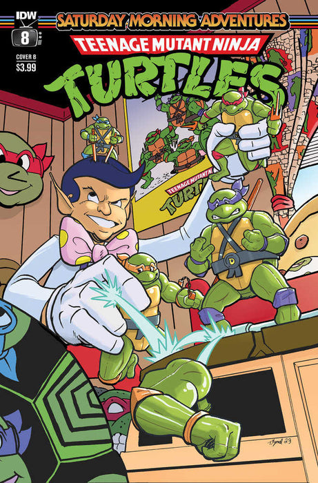 Teenage Mutant Ninja Turtles: Saturday Morning Adventures #8 Variant B Hymel