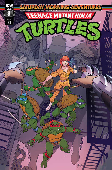 Teenage Mutant Ninja Turtles: Saturday Morning Adventures #9 Variant Ri 10 Levins