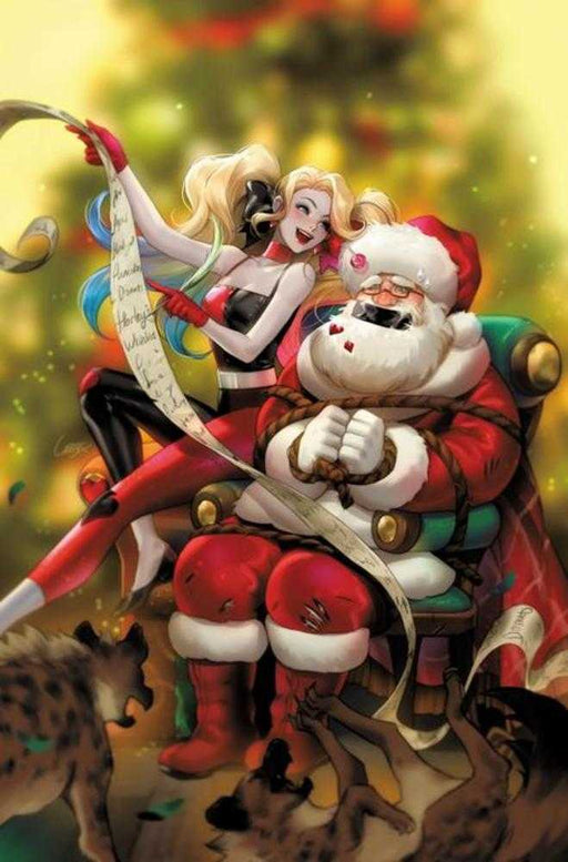 Batman Santa Claus Silent Knight #2 Of 4 Cover B Lesley Leirix Li Card Stock Variant