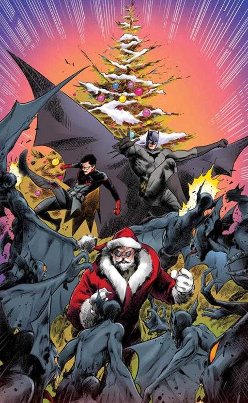 Batman Santa Claus Silent Knight #4 Of 4 Cover C 1 in 25 Trevor Hairsine Card Stock Variant