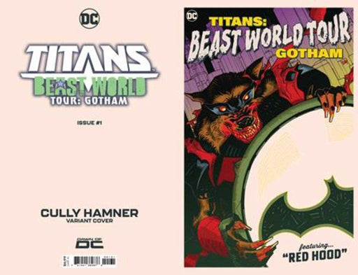 Titans Beast World Tour Gotham #1 One Shot Cover C Cully Hamner Card Stock Variant