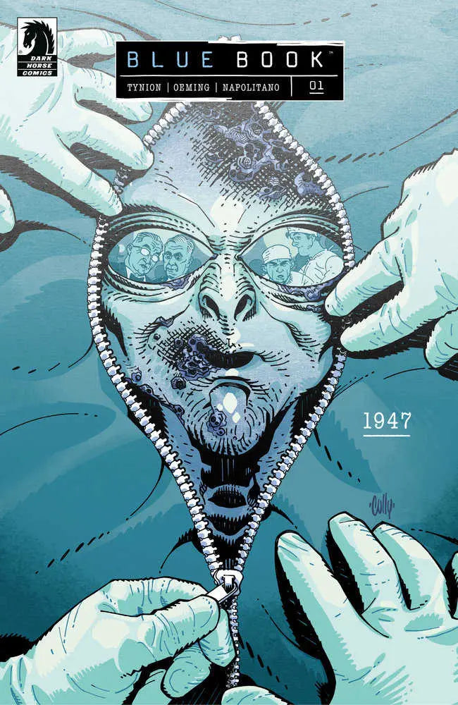 Blue Book: 1947 #1 Cover E Cully Hamner