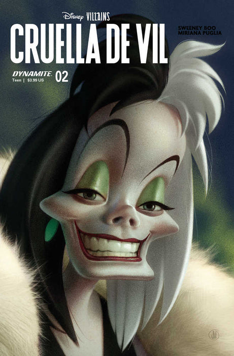 Disney Villains Cruella De Vil #2 Cover A Middleton Dynamite Entertainment