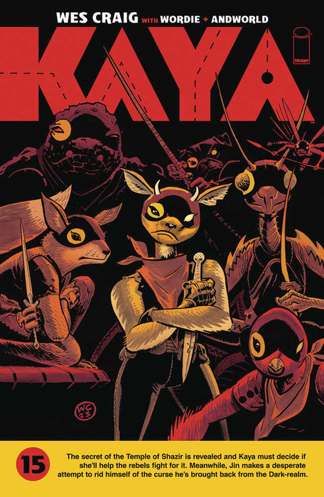 Kaya #15 Cover A Wes Craig