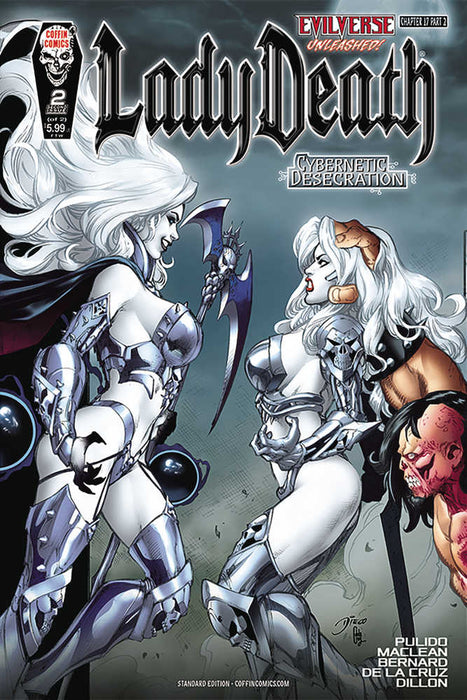 Lady Death Cybernetic Desecration #2 Of 2 Cover A Bernard St