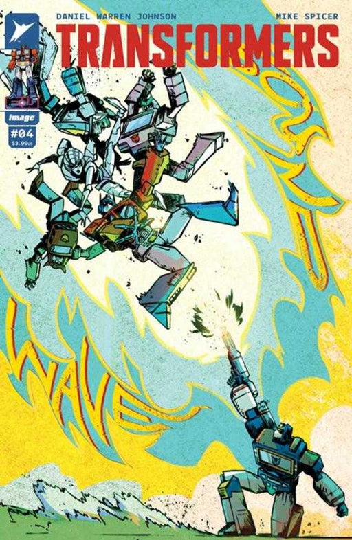 Transformers #4 Cover D 1 in 25 Sanford Greene Variant