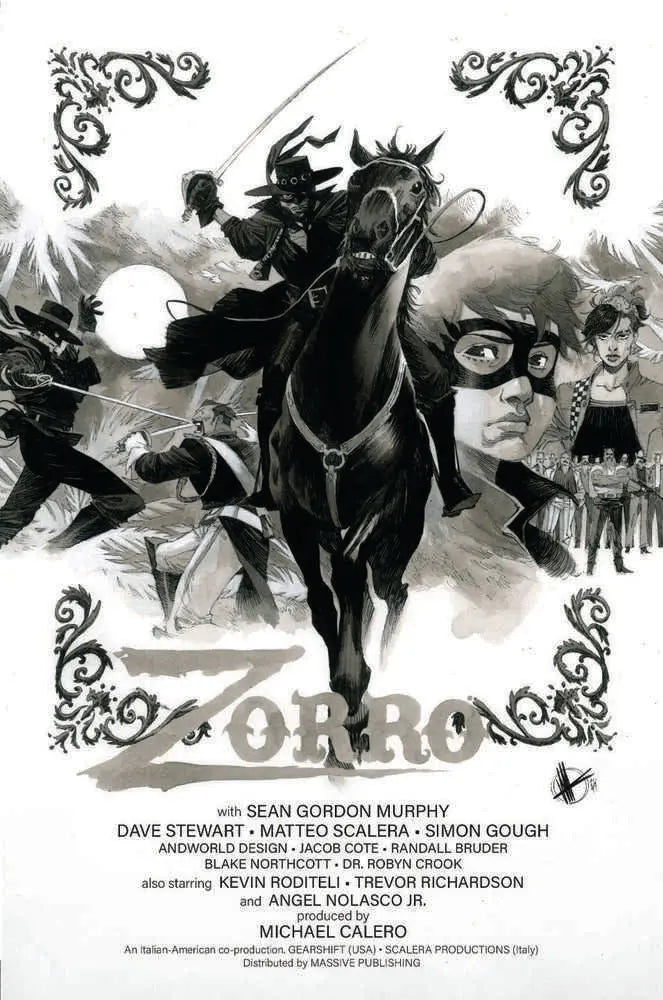 Zorro Man Of The Dead #1 Of 4 Cover F 10 Copy Variant Edition Scalera