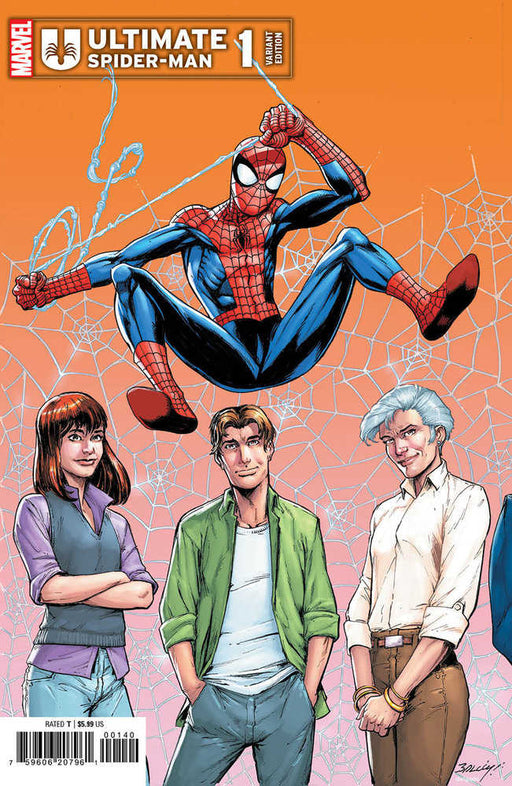 Ultimate Spider-Man 1 Mark Bagley Connecting Variant