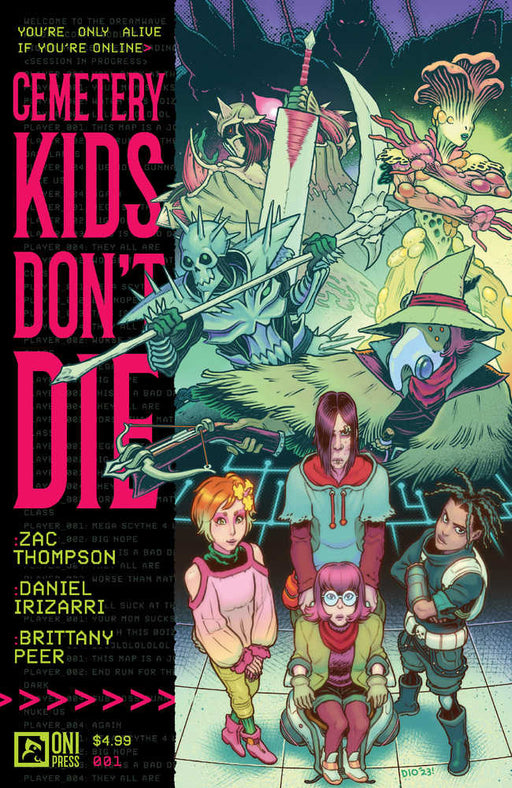 Cemetery Kids Dont Die #1 Of 4 Cover A Daniel Irizarri