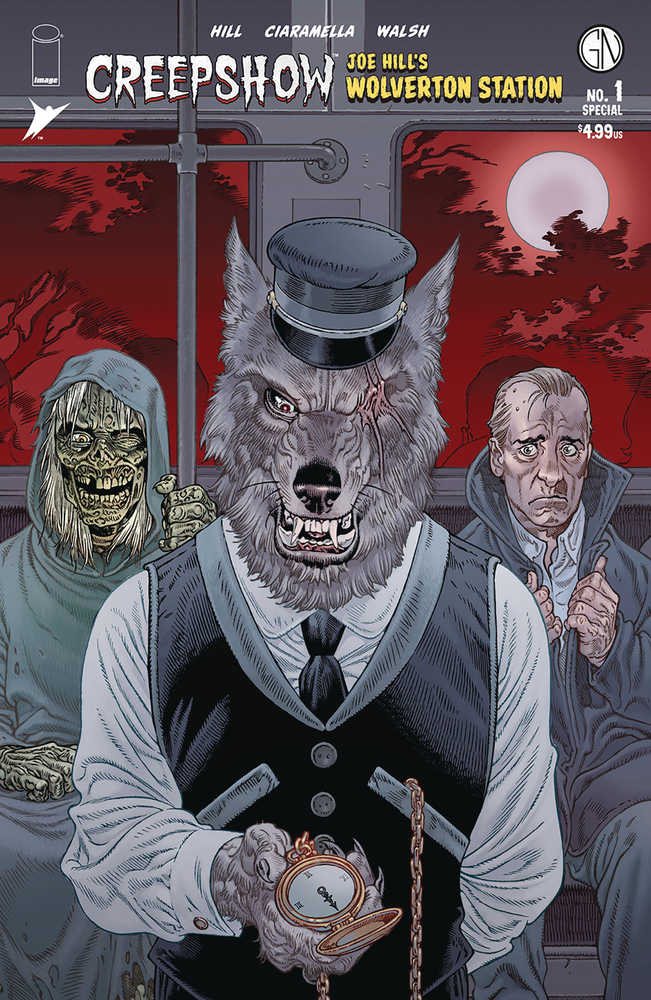 Creepshow Joe Hills Wolverton Station One Shot Cover B RodrÍGuez Variant Mature