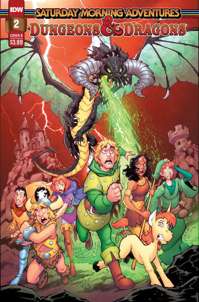 Dungeons & Dragons: Saturday Morning Adventures II #2 Variant B Sommariva