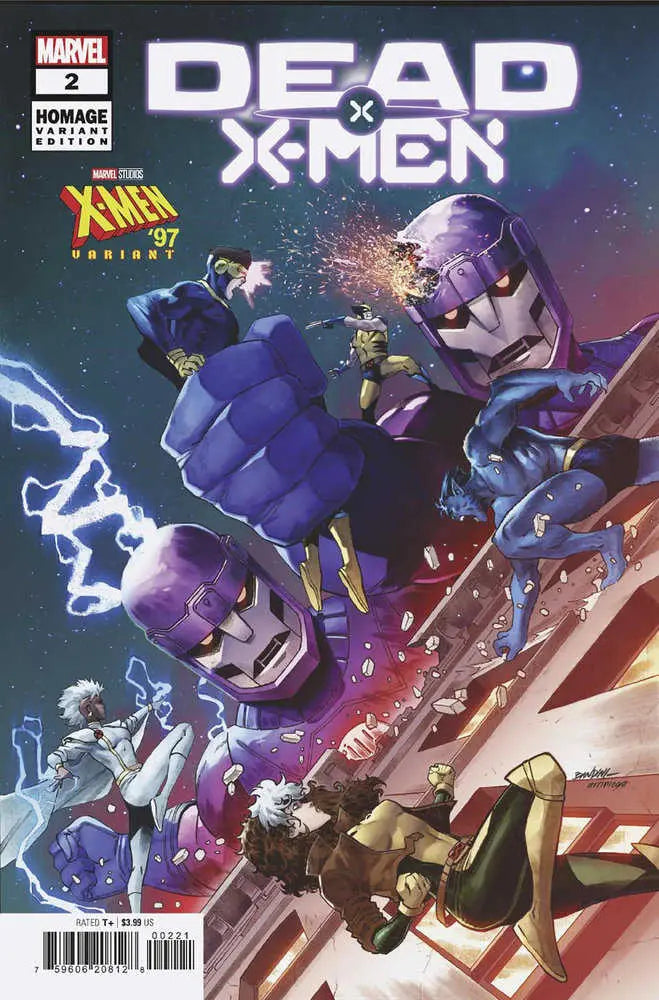 Dead X-Men 2 Michele Bandini X-Men 97 Homage Variant Fhx