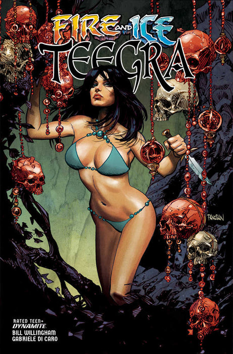 Fire & Ice Teegra One Shot Cover A Panosian Dynamite Entertainment