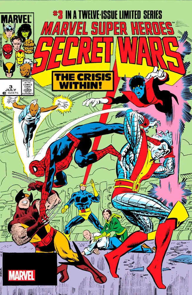 Marvel Super Heroes Secret Wars 3 Facsimile Edition Marvel Comics