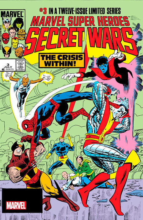 Marvel Super Heroes Secret Wars 3 Facsimile Edition Marvel Comics