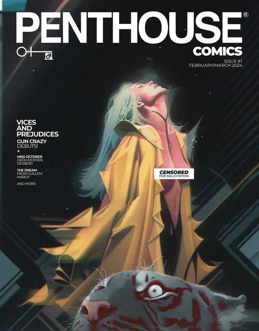 Penthouse Comics #1 Cover B Polybag Dekal Mature