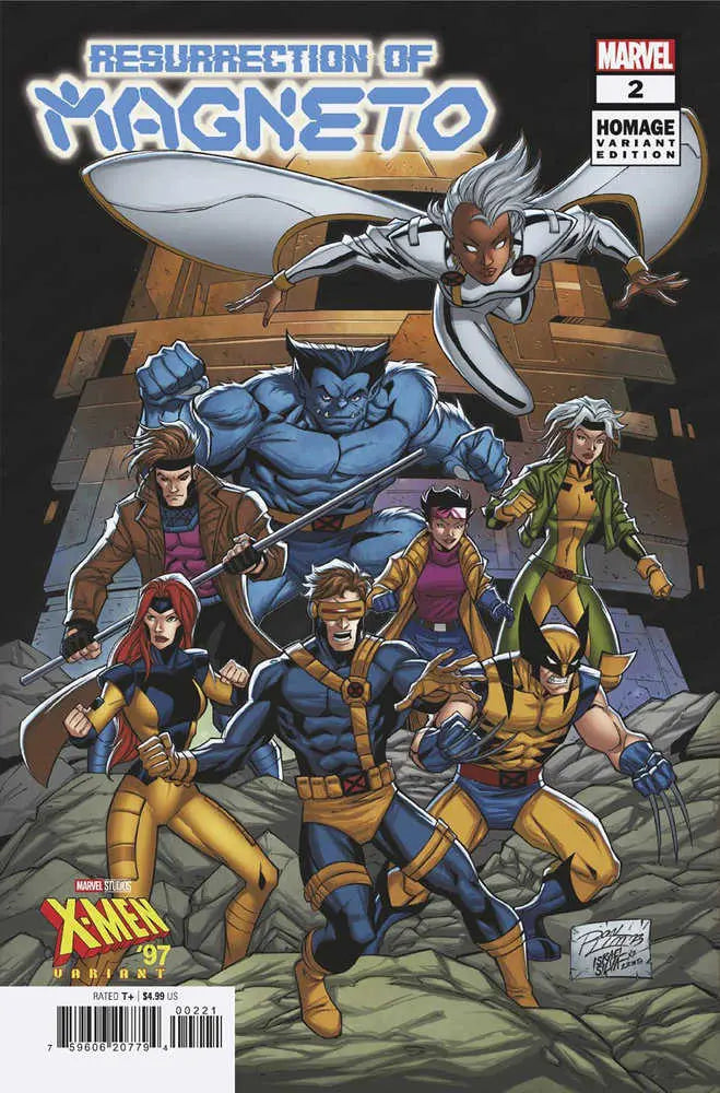 Resurrection Of Magneto 2 Ron Lim X-Men 97 Homage Variant Fhx