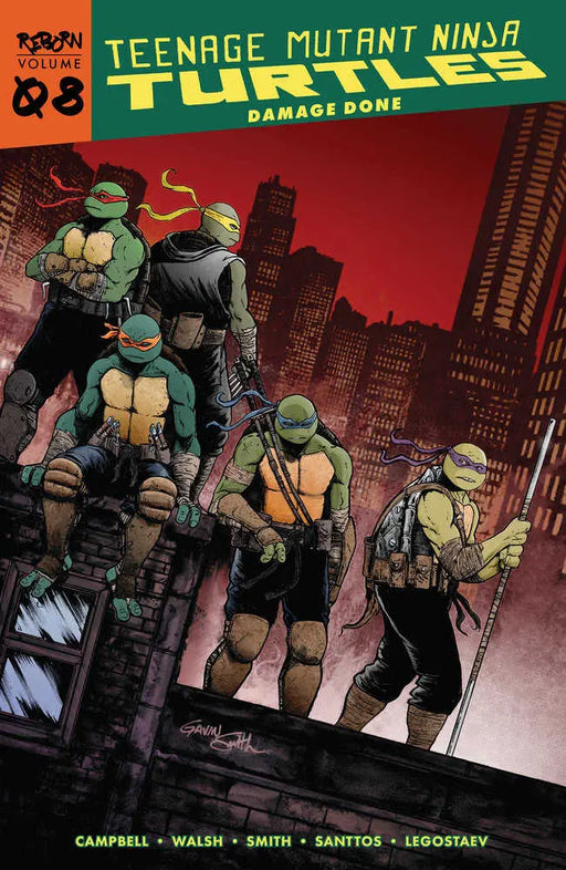 Teenage Mutant Ninja Turtles: Reborn, Volume. 8 - Damage Done