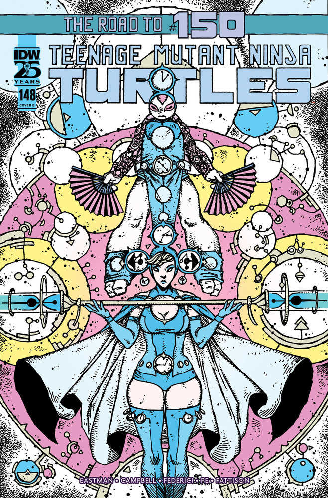 Teenage Mutant Ninja Turtles #148 Variant B Eastman & Campbell