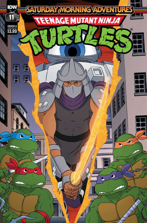 Teenage Mutant Ninja Turtles: Saturday Morning Adventures #11 Cover A (Schoening) IDW Publishing