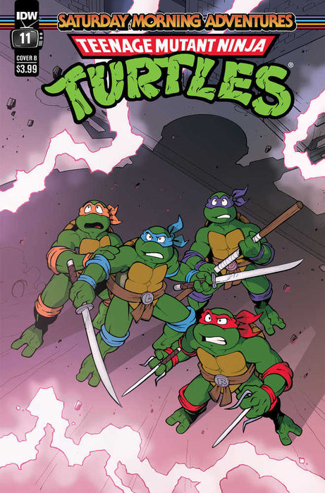 Teenage Mutant Ninja Turtles: Saturday Morning Adventures #11 Variant B (Lawrence) IDW Publishing