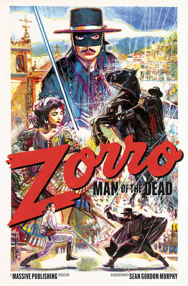 Zorro Man Of The Dead #2 Of 4 Cover C Movie Homage Mature