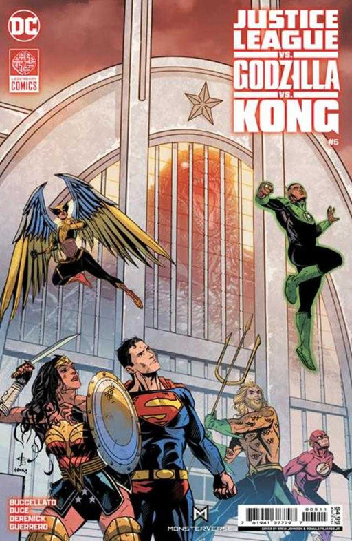 Justice League vs Godzilla vs Kong #5 Of 7 Cover A Drew Johnson