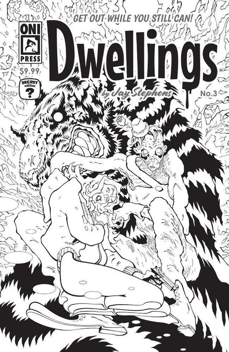 Dwellings #3 Of 3 Cover D Tradd Moore Black & White Secret Variant Mature