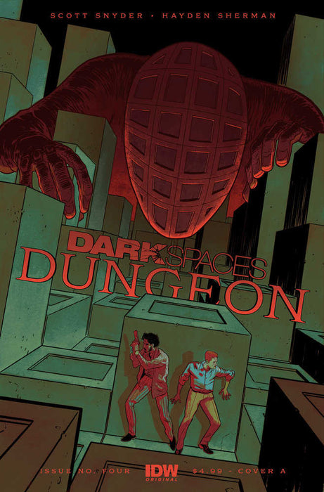 Dark Spaces: Dungeon #4 Cover A (Sherman) IDW Publishing