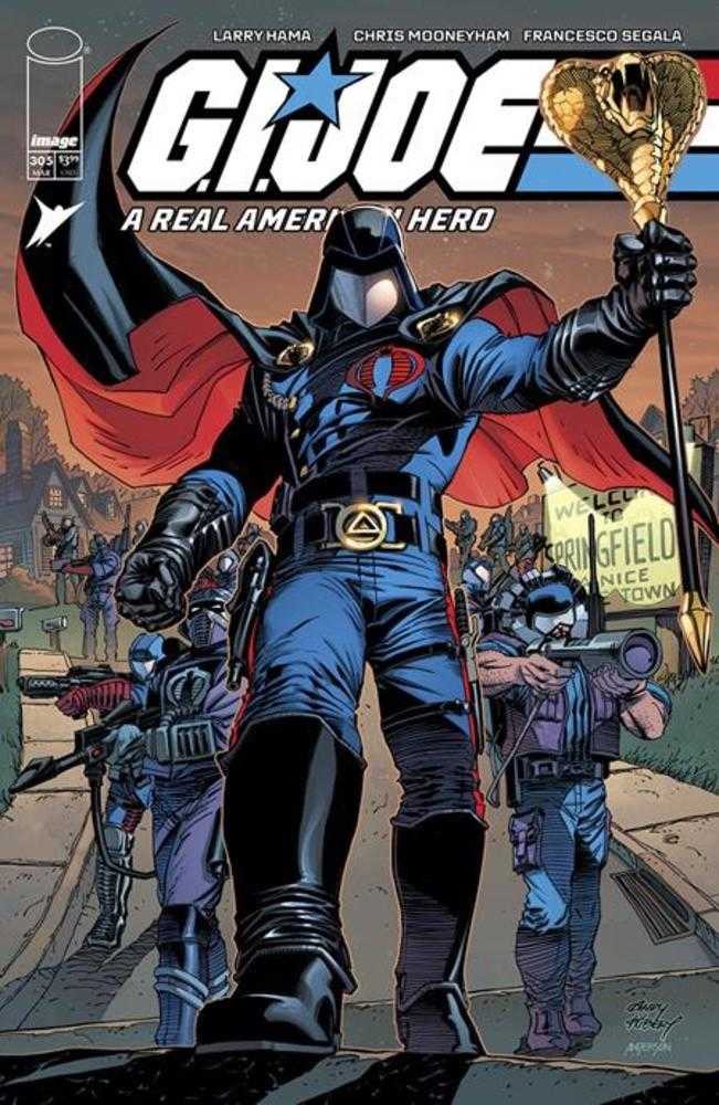 G.I. Joe A Real American Hero #305 Cover A Andy Kubert & Brad Anderson Image Comics