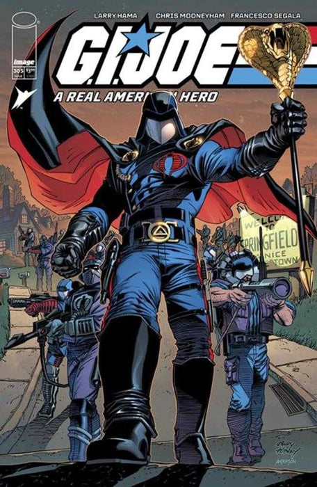 G.I. Joe A Real American Hero #305 Cover A Andy Kubert & Brad Anderson Image Comics