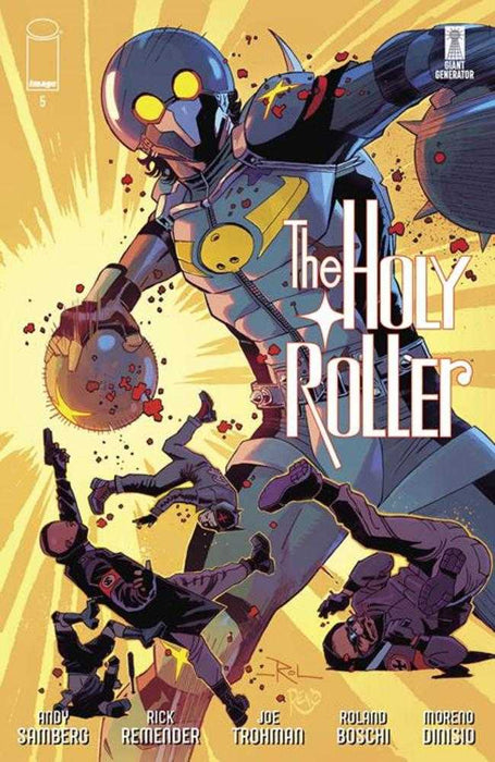 Holy Roller #5 (Of 9) Cover A Roland Boschi & Moreno Dinisio Image Comics