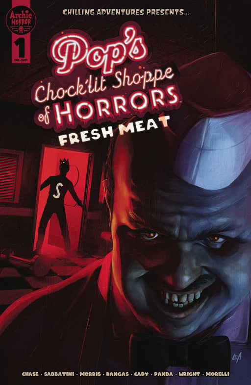 Pops Chocklit Shoppe Of Horrors Fresh Meat Cover B Aaron Lea Archie Comics