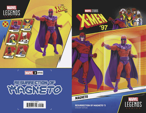 Resurrection Of Magneto #3 X-Men 97 Magneto Action Figure Variant [Fhx] Marvel Comics