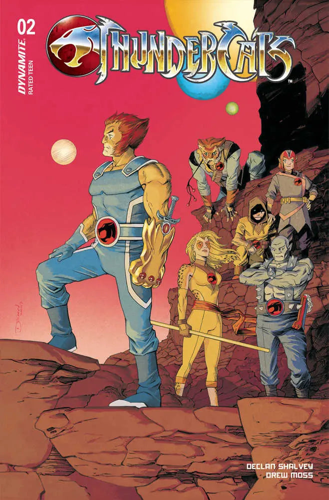 Thundercats #2 Cover C Shalvey Dynamite Entertainment