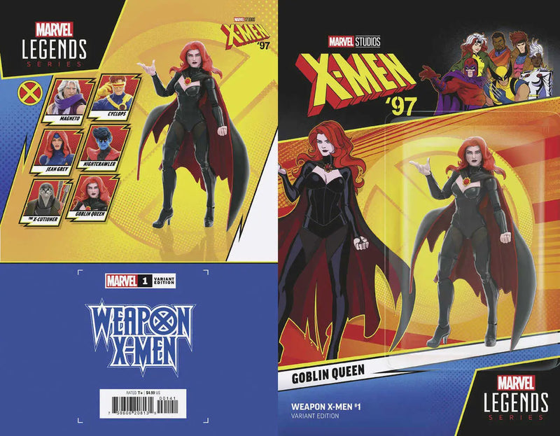 Weapon X-Men #1 X-Men 97 Goblin Queen Action Figure Variant Marvel Comics