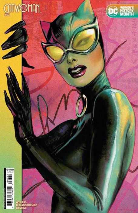 Catwoman #63 Cover D Sozomaika Womens History Month Card Stock Variant DC Comics