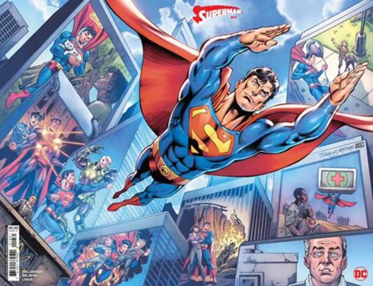 Superman #12 Cover D Dan Jurgens & Norm Rapmund Wraparound Card