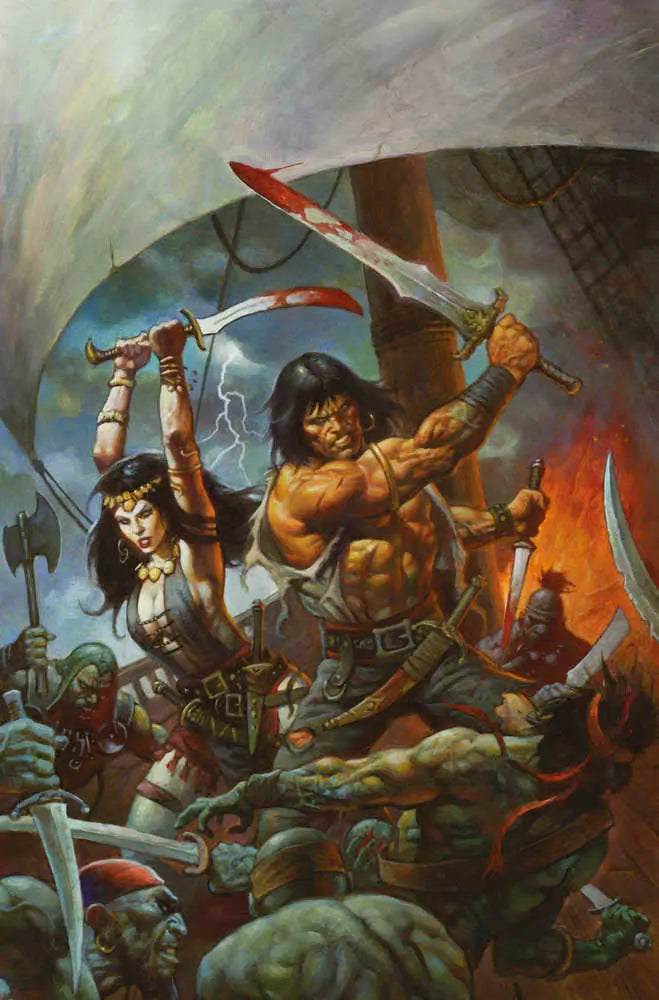 Conan the Barbarian #7 Foc Horley Virgin Mature