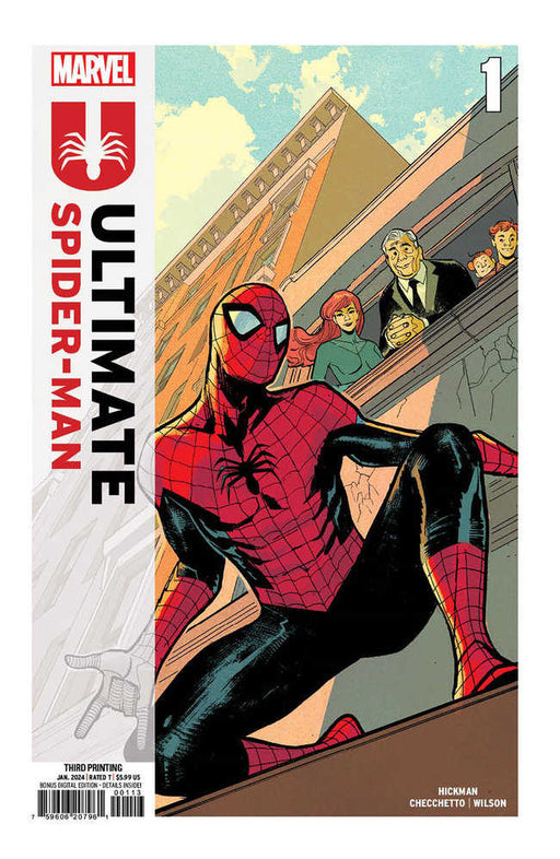 Ultimate Spider-Man #1 Sara Pichelli 3RD Printing Variant Marvel Comics