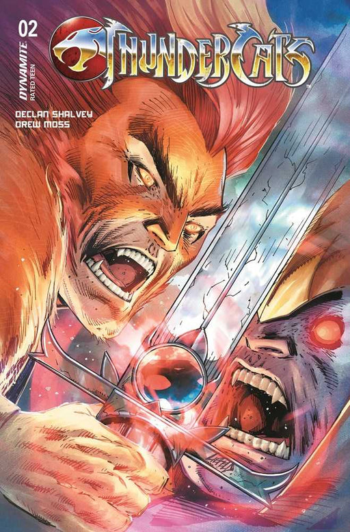 Thundercats #2 Cover W Foc Liefeld Original Dynamite Entertainment