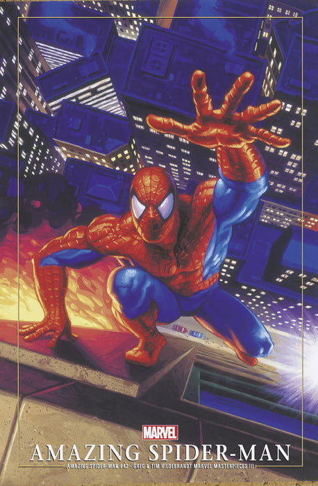 Amazing Spider-Man 42 Greg And Tim Hildebrandt Spider-Man Marvel Masterpieces III Variant Gw