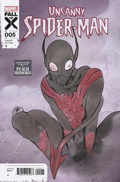 Uncanny Spider-Man 5 Peach Momoko Nightmare Variant Fall